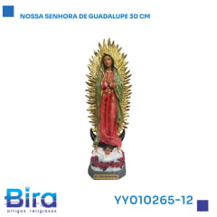 Bira Artigos Religiosos - NOSSA SENHORA DE GUADALUPE 30CM  Cód.: YY010265-12