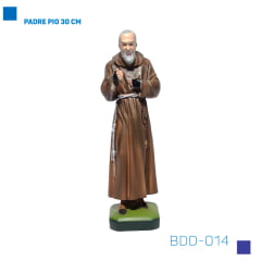 Bira Artigos Religiosos - Padre Pio 30 cm - BDD-014