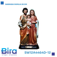 Bira Artigos Religiosos - .SAGRADA FAMILIA 30CM  CÓD.:SW12A4464D-12