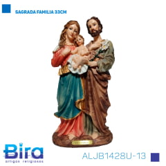Bira Artigos Religiosos - SAGRADA FAMILIA 33CM Cód. ALJB1428U-13