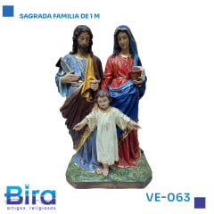 Bira Artigos Religiosos - SAGRADA FAMILIA DE 1 M CÓD.: VE-063