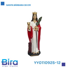 Bira Artigos Religiosos - SANTA BARBARA 30CM  Cód.: YY011092S-12