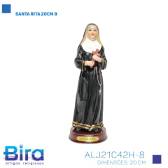 Bira Artigos Religiosos - SANTA RITA 20CM 8 - Cod. ALJ21C42H-8