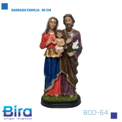 Bira Artigos Religiosos - SAGRADA FAMILIA   30 CM CÓD: BDD-64