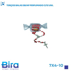TERCO BALA SB OU AP PERFUMADO COM 12 UNI